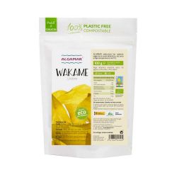 Alga wakame ecol  gica 100 g   Algamar