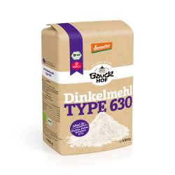 Harina de espelta blanca 630 ecol  gica y biodin  mica  1kg   Bauckhof