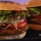 Hamburguesa de mijo y azuquis