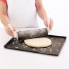 Molde para pizzas cuadrado de silicona platino