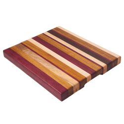 Tabla de cocina de 7 maderas macizas "Multicolor" 