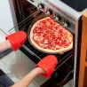 Molde perforado de silicona platino para pizzas, redondo