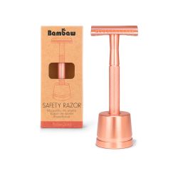 Maquinilla de afeitar clásica con soporte - Bambaw