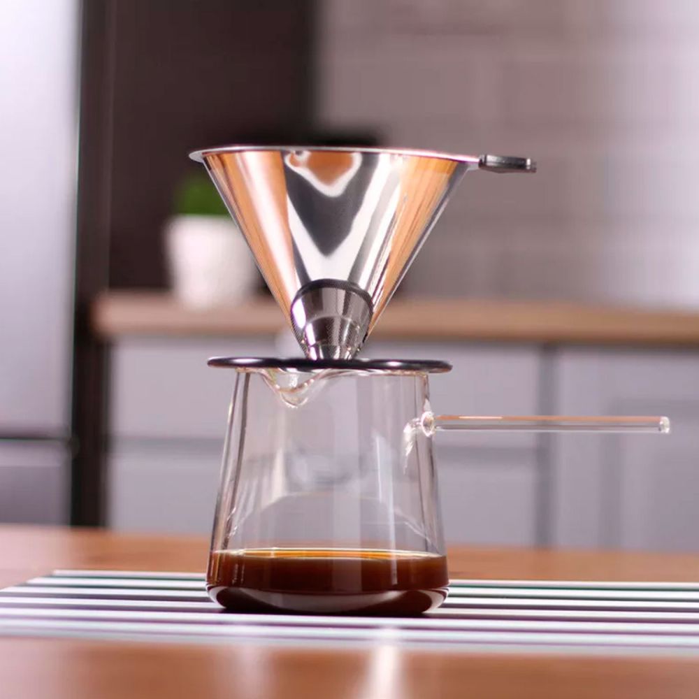 Filtro de café de acero inoxidable Pour Over, de Trendglas