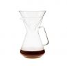 Soporte de cristal Pour Over L para filtro de café 