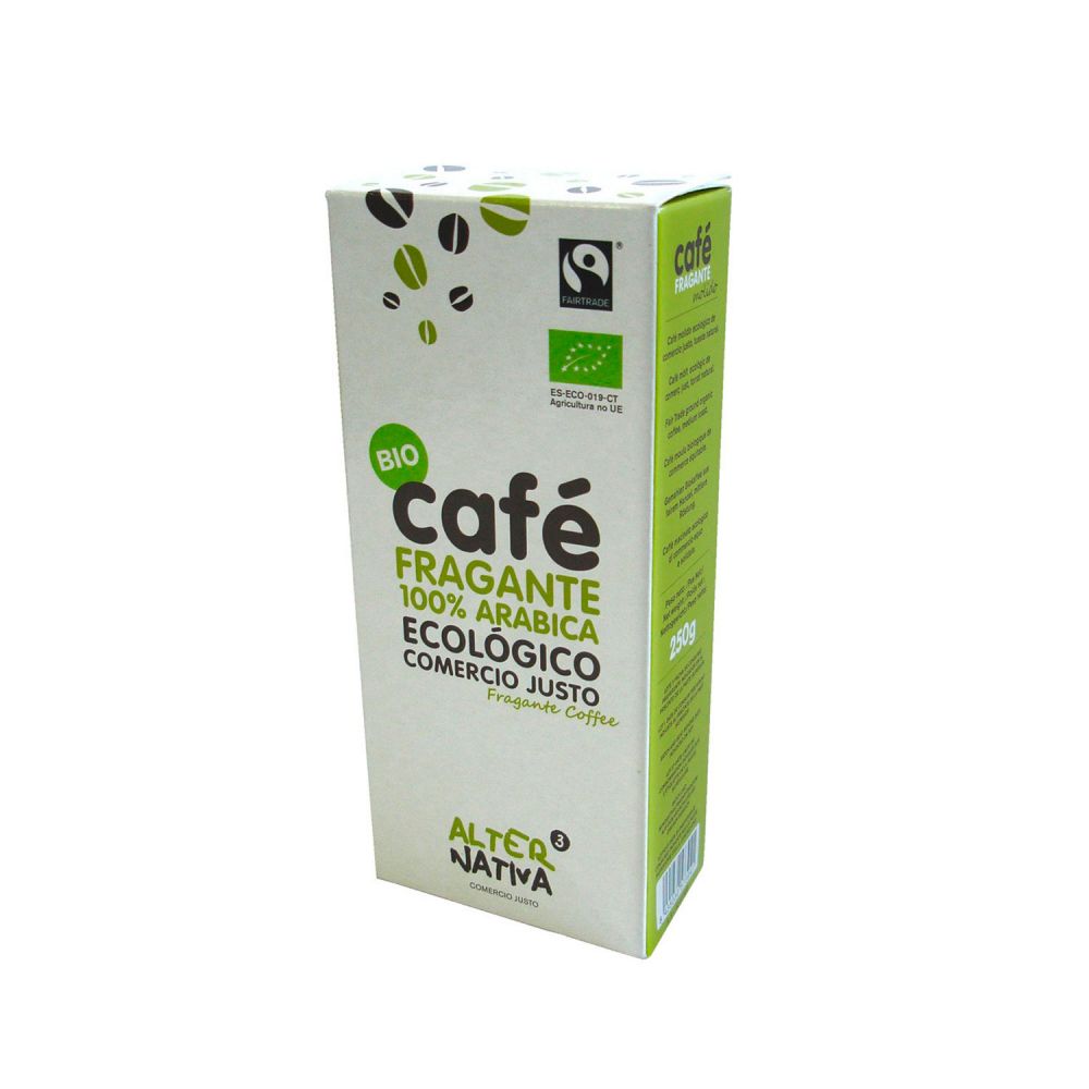 Café Colombia Ecológico en grano de Comercio Justo