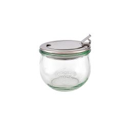 Tarro con tapa metálica dorada para sellado al vacío 250 ml - Cristal -  Kilner