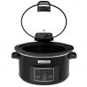 Crock Pot 4,7 litros, con temporizador y tapa abatible