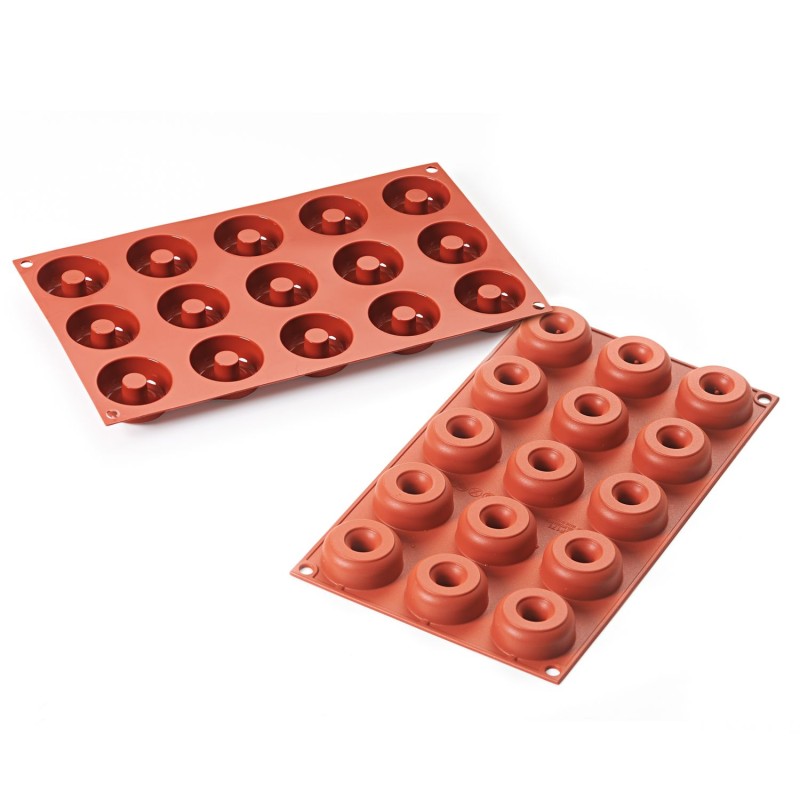 Molde para mini donuts de silicona - Silikomart