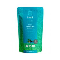 Mascarilla capilar Limpieza Profunda, con carbón activo - Khadi