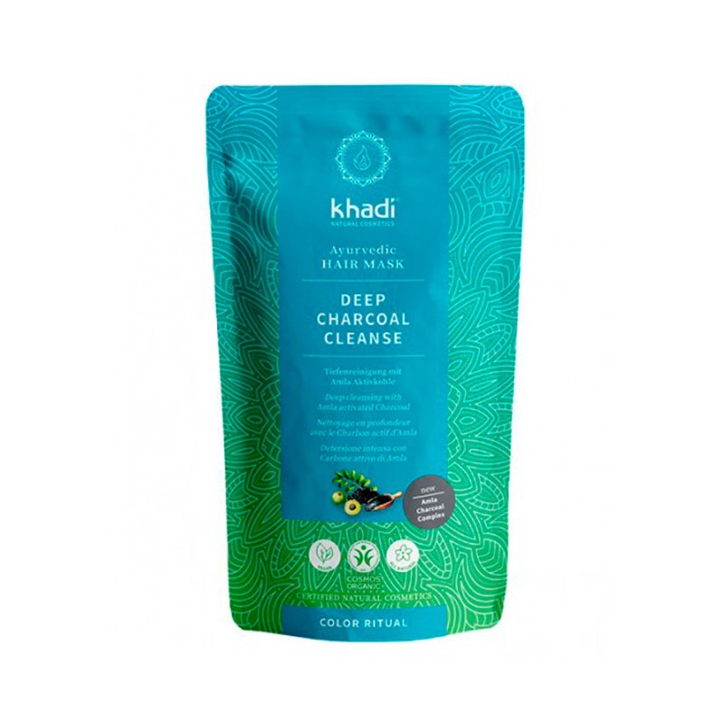 Mascarilla capilar natural detox en polvo - Khadi