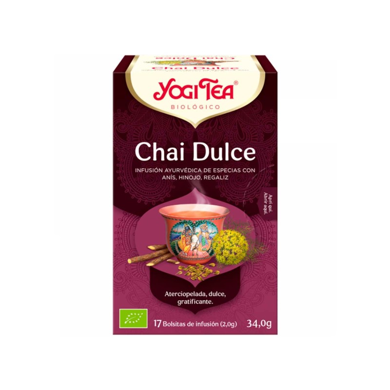 Infusión ecológica Chai Dulce - Yogi Tea