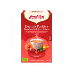 Infusión ecológica "Energía positiva" de hibisco y arándanos - Yogi tea