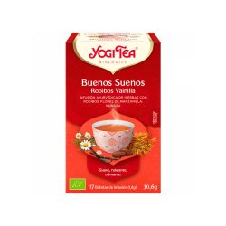 Infusión ecológica Rooibos Vainilla "Buenos sueños" - Yogi Tea