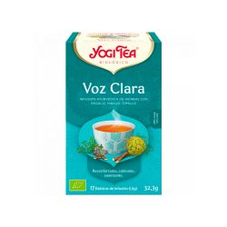 Infusi  n ecol  gica   Voz clara   Yogi tea