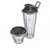 Juego 2 vasos Vitamix serie Ascent + base cuchillas - 225 y 600 ml