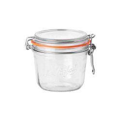 Tupper Cristal Hermético Bergner 800ml Borosilicato Alta