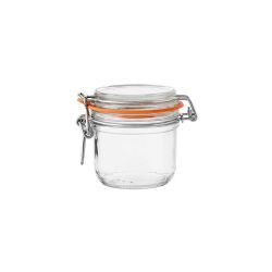 Tarro con tapa metálica dorada para sellado al vacío 250 ml - Cristal -  Kilner