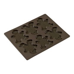 Molde galletas de jengibre, de silicona platino - Lurch