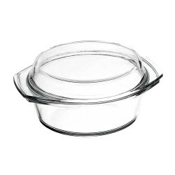 temor Estimar bañera Recipiente de vidrio borosilicato con tapa de 1,5 l, de Simax