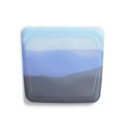 Bolsa porta alimentos de silicona platino oceános, mediana - Stasher