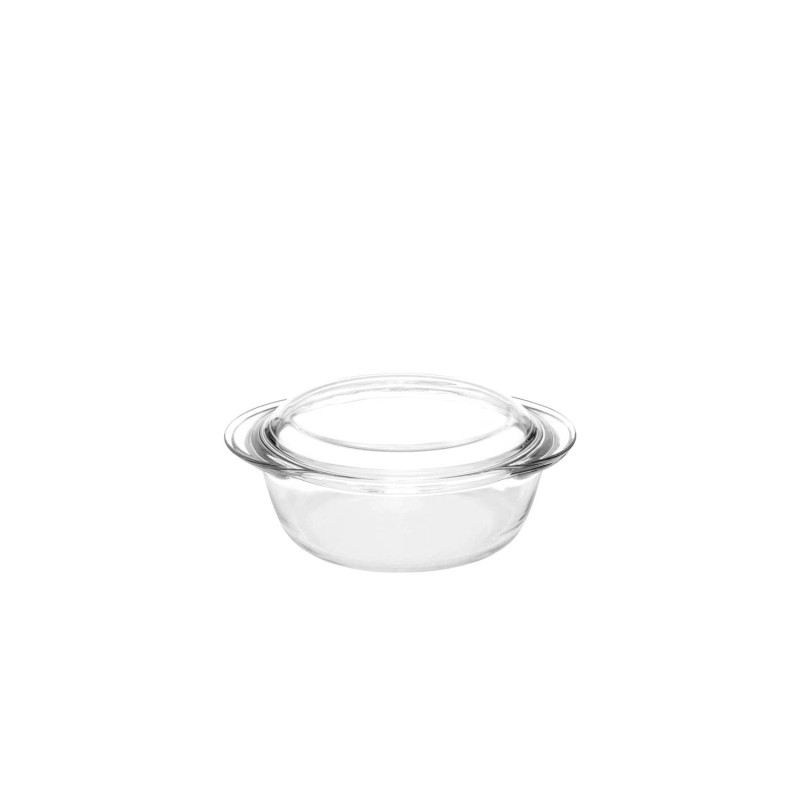 Recipiente de vidrio borosilicato con tapa, 0,25 litros - Simax