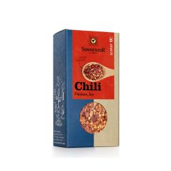 Chile picante ecol  gico en copos   Sonnentor