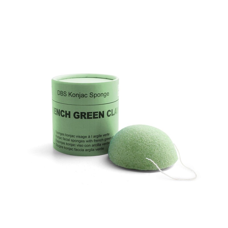 Pack 2 esponjas de Konjac con Arcilla Verde 