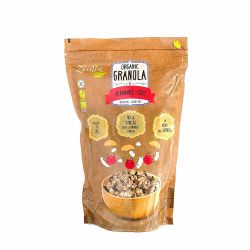Granola de arándanos y coco sin gluten con semillas, ecológica - Zealia
