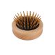 Cepillo de pelo redondo plegable con púas de madera - Redecker
