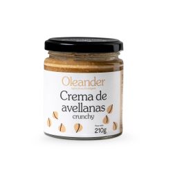 Crema de avellanas tostadas, ecológica - Oleander