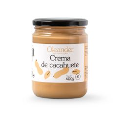 Crema de cacahuete tostado, ecológica - Oleander
