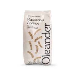 Macarrones de arroz y quinoa Real, ecológicos, 500 g - Oleander