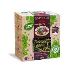 Fusilli de guisante, ecológico, de Hort del Silenci