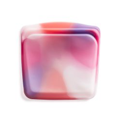 Bolsa porta alimentos de silicona platino Tie-dye - Stasher
