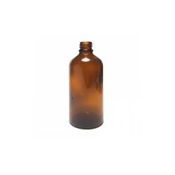 Frasco de cristal ámbar para aceites esenciales -100 ml