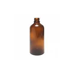 Frasco de cristal ámbar para aceites esenciales -100 ml