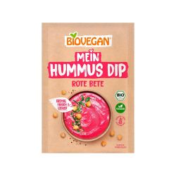 Hummus de garbanzos y remolacha - Biovegan