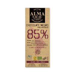 Chocolate ecológico 85% con azúcar de coco - Alma do Cacau
