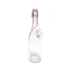 Botella de cristal hermética 500 ml con tapón de porcelana, Ah table