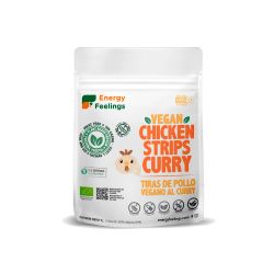 Proteína vegetal en tiras al curry, ecológica, texturizada - Energy Feelings