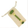 Rodillo masajeador facial de jade verde - Zen Arome
