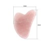 Gua Sha de cuarzo rosa - Zen Arome