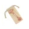 Rodillo masajeador facial de cuarzo rosa - Zen Arome