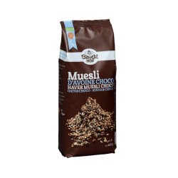 Muesli crujiente de avena con chocolate y bolitas, sin gluten, ecológico - Bauckhof