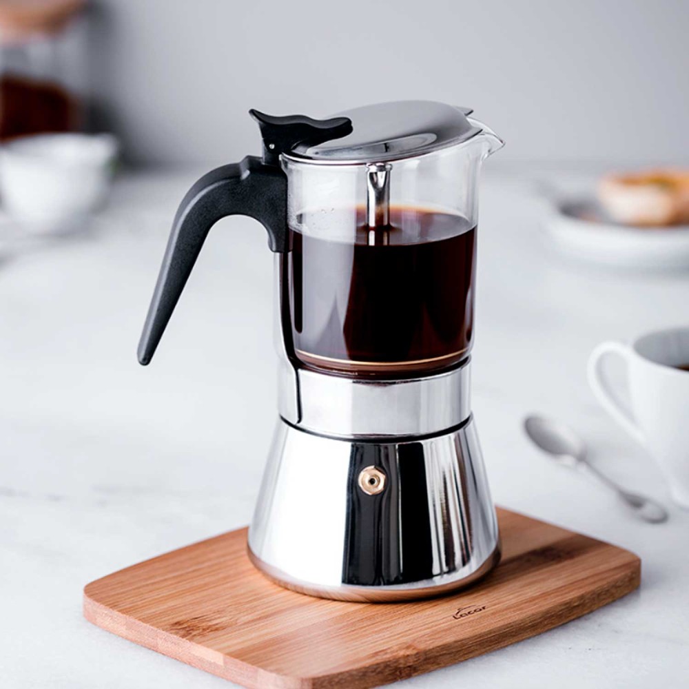 Comprar Cafetera Italiana de Acero Inoxidable para Cocina