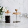 Cafetera francesa cristal, Wood, 800 cc - Lacor