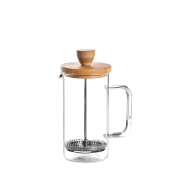 Cafetera francesa cristal, Wood, 350 cc - Lacor