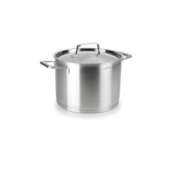 Olla alta de acero inoxidable con tapa de acero, foodie, 16 cm - Lacor