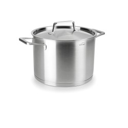Olla alta de acero inoxidable, foodie, 20 cm - Lacor